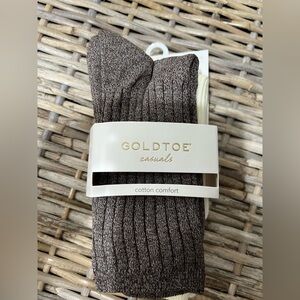 Gold Toe Women’s Brown Casual Trouser Socks, 3 pair NWT, casual, workwear.